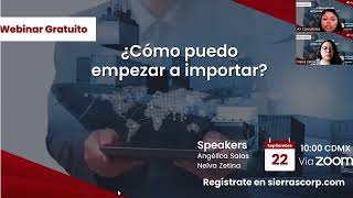 Webinar  ¿Cómo puedo empezar a importar [upl. by Eseerehs]