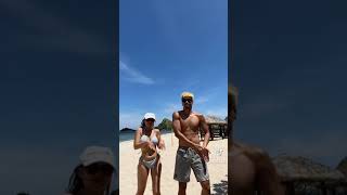 Kim Molina and Jerald Napoles Beach Tiktok [upl. by Brooking]