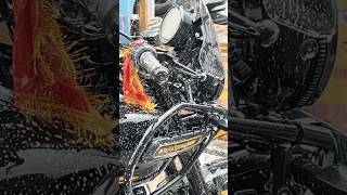 Himalayan 450 Washing🔥 bike automobile royalenfeildhimalaya royalenfied himalayanbike [upl. by Teressa]