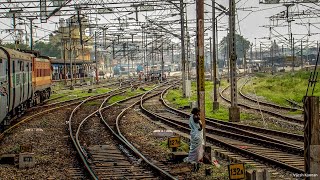 TAMILNADU Exp makes grand entry into his den  Chennai Central  Indian Railways [upl. by Incrocci]