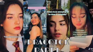 Best Of DracoTok 🐍 POVs Part 1  The TikTok Trending 🦋 [upl. by Sivia]