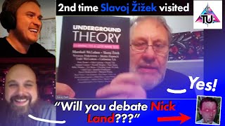 Slavoj Zizek on The Event and the Metacrisis  accepts Nick Land debate challenge [upl. by Bradshaw]