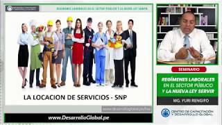 Derechos laborales de empleados por locación de servicios terceros servicios no personales [upl. by Otti]