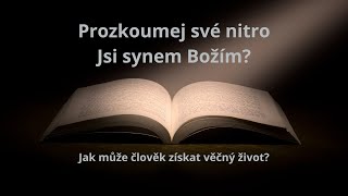 TB 015 Prozkoumej své nitro  Jsi synem Božím [upl. by Arytal]