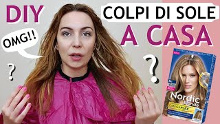 DIYCOLPI DI SOLE A CASA X SCHIARIRE I CAPELLI E DIVENTARE BIONDA CON KIT SCHWARZKOPF NORDIC BLONDE [upl. by Moon312]