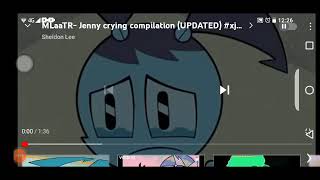 Spongebob Reacts To Jenny Wakeman Crying Compilation [upl. by Annaer184]