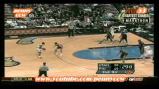 Allen Iverson Top 100 Crossover plays [upl. by Tsnre]