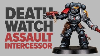 Painting Deathwatch Assault Intercessor [upl. by Myrtie]