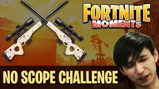 Fortnite Funny Moments amp NO SCOPE CHALLENGE ft SingSing Bamboe Tucker BuBuBu [upl. by Barbara971]