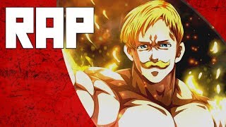 🔴Rap do Escanor quotRei do Trapquot  Nanatsu no Taizai  VMZ [upl. by Arlynne]