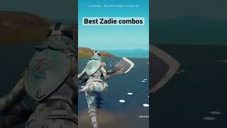 Best Zadie combos in fortnite [upl. by Dnalrag]