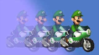 Every time I boost the video gets faster  Mario Kart Wii [upl. by Anaizit]