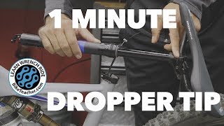 What is a Dropper Seat Post [upl. by Charmane]