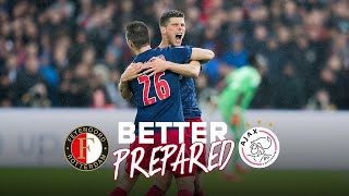 BETTER PREPARED 🧐📊  Feyenoord 🆚 Ajax [upl. by Elleimac131]