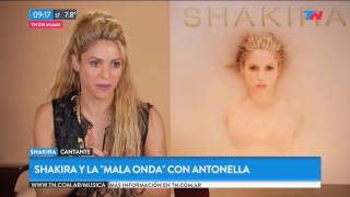 Shakira y la mala onda con Antonella [upl. by Ahseekal]