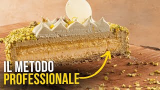 Come costruire una torta moderna professionale METODO [upl. by Sairacaz]