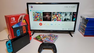 Unboxing Nintendo Switch OLED [upl. by Trinatte]