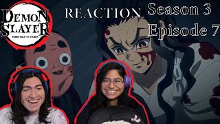 OH NO HES HOT  Demon Slayer  quotAwful Villainquot Season 3 Episode 7 REACTION [upl. by Strong]