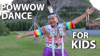 How To Powwow Dance FOR KIDS [upl. by Fredkin]