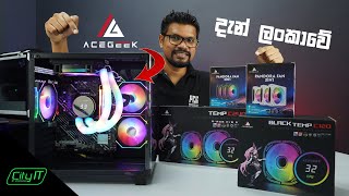 Acegeek Casings Coolers ARGB Fans Now in Sri lanka  CityITlk [upl. by Eey260]