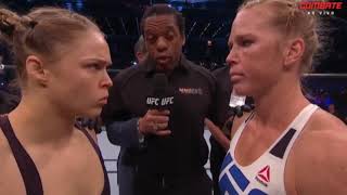 Holly Holm vs Ronda Rousey  Full Fight [upl. by Anastasie531]