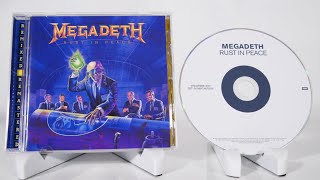 Megadeth  Rust In Peace Remixed amp Remastered CD Unboxing [upl. by Wilber]