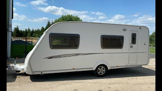 A Virtual Tour Around the Inside of the Swift Charisma 570 6 Berth Caravan [upl. by Vassell]