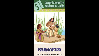 📖 Lección 5 Primarios 👨‍👩‍👧‍👦 quotCuando los cocodrilos perdieron su comidaquot RES 1erTrim2024 Shorts [upl. by Asilem]