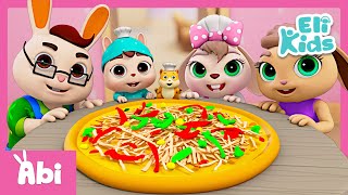 Pizza Song  Fun Educational Songs amp Nursery Rhymes  Eli Kids [upl. by Nnyladnarb]