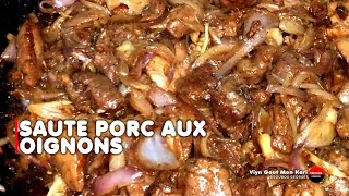 Porc doré et oignons caramélisés  un délice [upl. by Evoy]