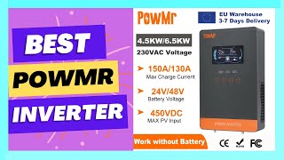 PowMr 4500W 6500W Hybrid Solar Inverter [upl. by Absa]