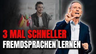 3x schneller Fremdsprachen lernen [upl. by Nnyleitak]