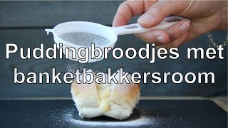 Puddingbroodjes met banketbakkersroom [upl. by Attenad]