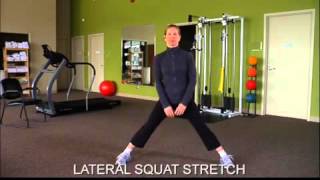 lateral squat stretch [upl. by Azne975]