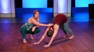 Downward Facing Dog  Yoga Minutes [upl. by Bertle]