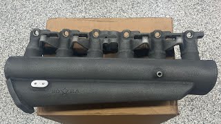 Soara Performance BMW M20B25 intake manifold unboxing review and off car fitment test [upl. by Pronty244]