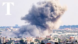 LIVE Video of Rafah amid Israel bombardment [upl. by Ado]