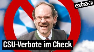 Maxi Schafroth enthüllt Die CSUCharmeoffensive in Bad Tölz  extra 3  NDR [upl. by Ahsitel814]