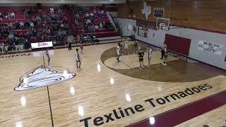 Texline High School vs Des Moines NM Womens Varsity Basketball [upl. by Ecnarual255]