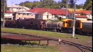 Queensland Rail 1009 Beyer Garratt  ARHS Brisbane to Toowoomba [upl. by Teresina]