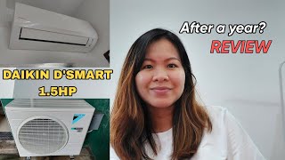 Daikin 15HP DSmart Wall Mounted Split Type Inverter Aircon Review [upl. by Attaymik]