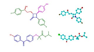 EzetimibaFenofibrato antilipémicos síntesis introducción [upl. by Ahsoyem]