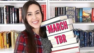 March TBR 2017  Books I Want to Read This Month [upl. by Sinnej]