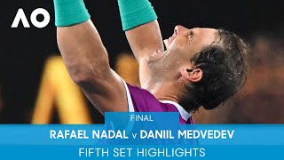 RecordBreaker Rafael Nadal Championship Point  Australian Open 2022 [upl. by John]