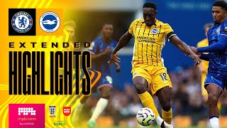 EXTENDED HIGHLIGHTS  Chelsea v Brighton  Premier League [upl. by Heath]