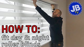 How to fit Day and Night Roller Blinds into a Window Recess [upl. by Hazlip]