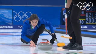 🥇🥌 1st Curling Gold Medal for Italy  Mixed Doubles Final Highlights [upl. by Dare]