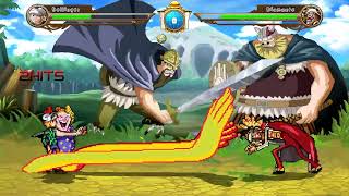 8 Fighters Tournament Dellinger vs Diamante One Piece Mugen V13 DirectX [upl. by Nnewg652]