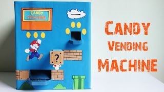 How to make a Candy Vending Machine using Cardboard at home EasytoMake 100 Working [upl. by Selinski741]