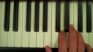 How To Play an E Minor Pentatonic Scale on Piano [upl. by Adniuqal]